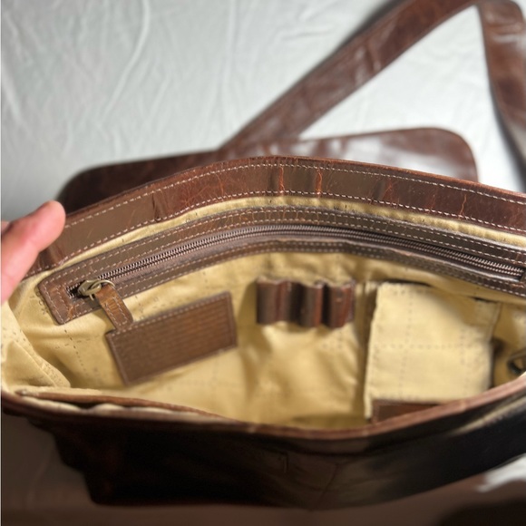 Moore & Giles Brompton Brown Sackett Messenger Bag (Rare/Retired) - Picture 6 of 14